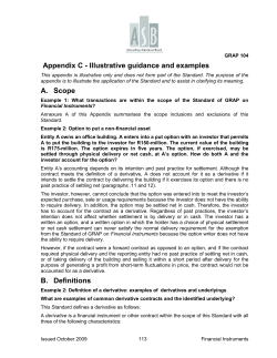 Illustrative guidance and examples