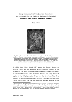 Josep Renau`s Futuro Trabajador del Comunismo