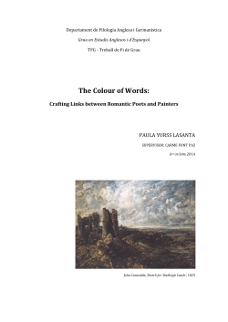 The Colour of Words: