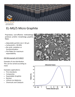 EL-MG/5 Mi o G aphite - Elcora Advanced Materials