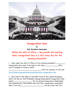 Inauguration Day