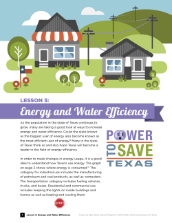Student Lesson - Power To Save | Texas