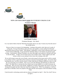 Feb 2017 Rock Tock - Gravenhurst Curling Club