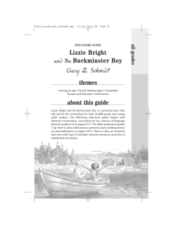 Lizzie Bright and the Buckminster