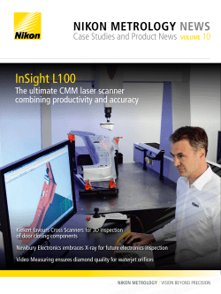 InSight L100 - Nikon Metrology Inc.