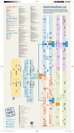 the Dulles Food and Shops map (printable PDF).