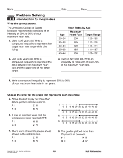 Problem Solving 11-5