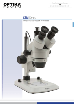 SZM - OPTIKA Microscopes