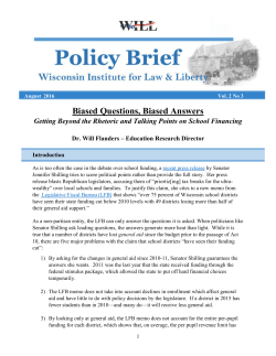 Biased Questions, Biased Answers
