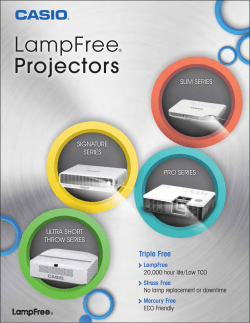LampFree® Projectors - Oliver Worldclass Labs