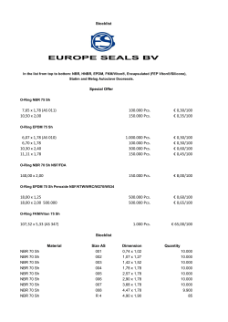 7,65 x 1,78 - Europe Seals BV