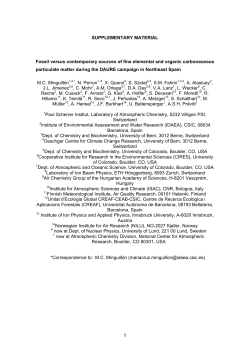 Supplement - Atmos. Chem. Phys