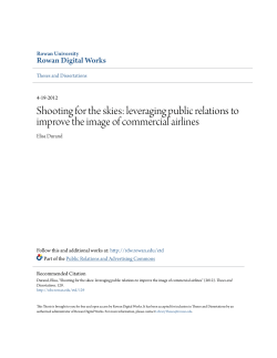 Shooting for the skies: leveraging public relations to improve the