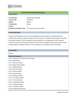 South Carolina Virtual School Program Course Detail Course Name