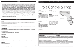 Port Canaveral Map - Royal Caribbean International
