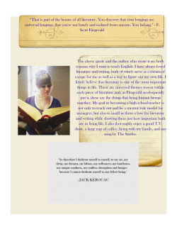 That is part of the beauty of all literature. You discover