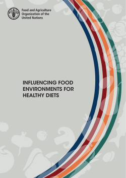 Influencing food environments for healthy diets