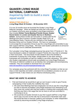 Newsletter November 2016