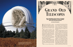 Grand Old TelescOpes - Damond Benningfield