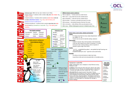 English Literature - Oxford City Learning