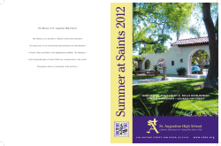 St. Augustine High School - Saint Augustine High School