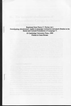 Reprinted from Nancy C. Dorian (ed