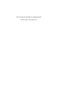 the future of historical demography