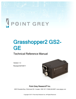 My Document - Point Grey Research