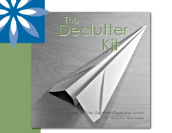 The Declutter Kit - Jennifer Hofmann