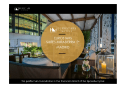 Dossier Mirasierra EN - Conference Hotel Group