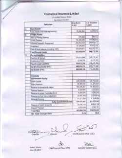qk--),ffi - Continental Insurance Ltd
