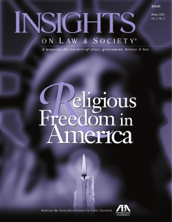 Insights on Law and Society, Vol. 1, No. 2