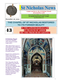 St Nicholas News 22 43 - Centro Studi Nicolaiani