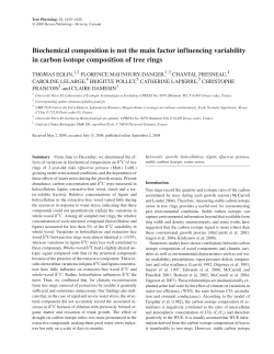 Biochemical composition is not the main factor influencing variability
