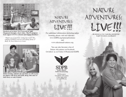 Bringing a LIVE `Nature Adventure`