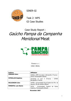 Ga&uacute;cho Pampa da Campanha Meridional Meat