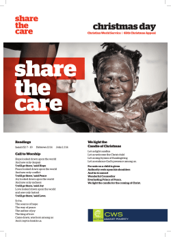 christmas day - CWS Christmas Appeal