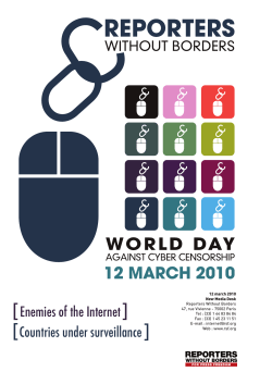 Enemies of the Internet Countries under surveillance