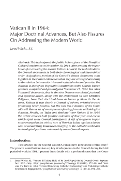 full text - Pontifical College Josephinum