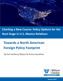 Towards a North American Foreign Policy Footprint