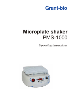 Microplate shaker PMS-1000 (18000)9 30092009.cdr