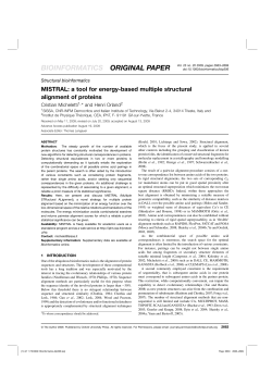 MISTRAL: a tool for energy-based multiple