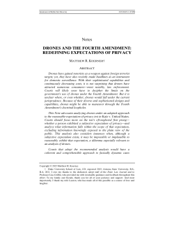 Drones and the Fourth Amendment