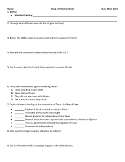 Name: Chap. 15 Review Sheet Due: Wed. 2/24 1. Define: • Manifest