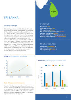 sri lanka - International Osteoporosis Foundation