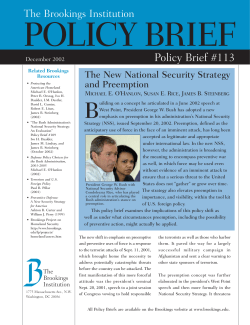 - Brookings Institution
