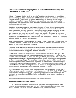 Read More - Consolidated Container Company