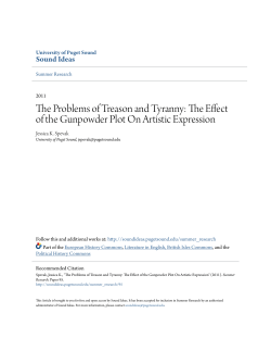 The Problems of Treason and Tyranny: The Effect of