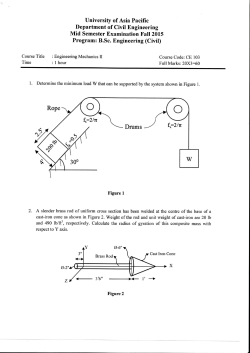 Second Semester - University of Asia Pacific