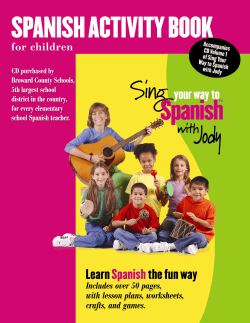 Chap 2 bilingual sampler - Sing Your Way To Spanish